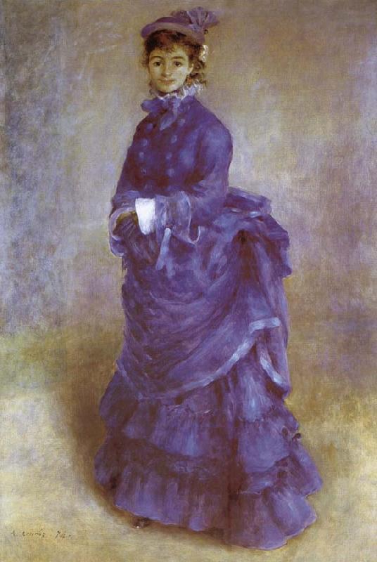 Pierre-Auguste Renoir woman of Paris oil painting image